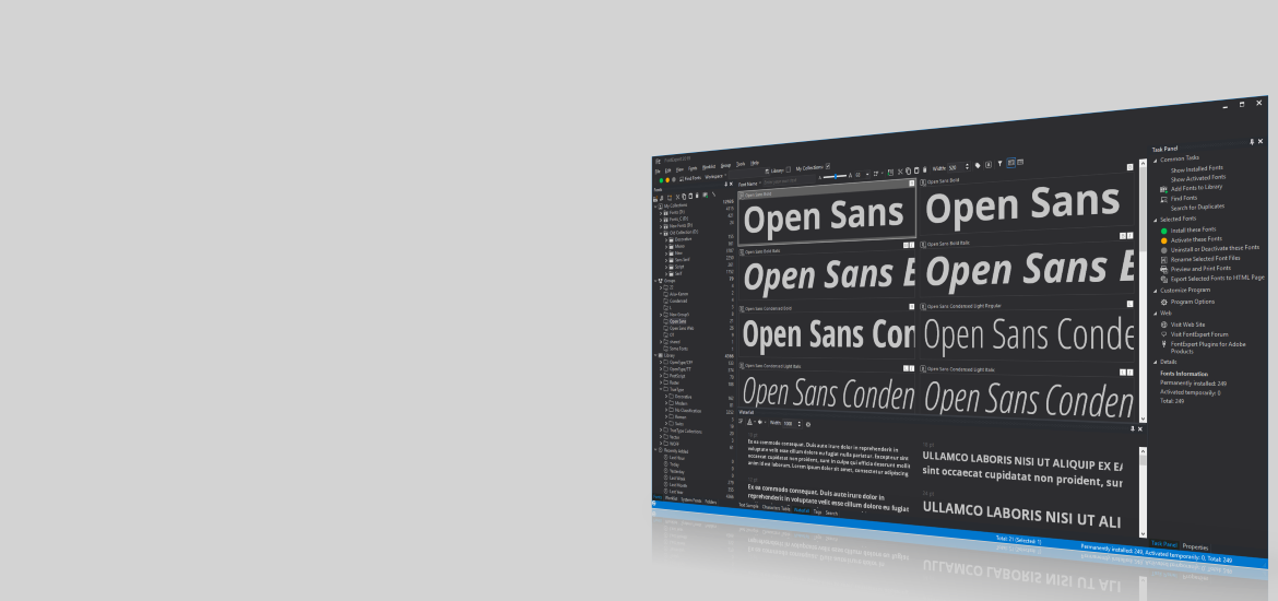 FontExpert Font Manager