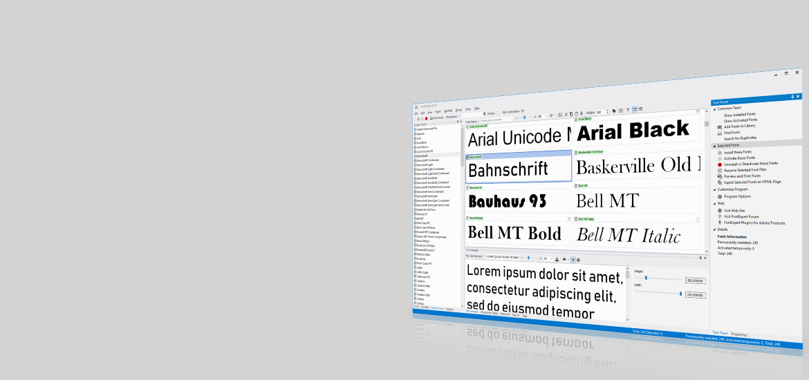 FontExpert Font Manager